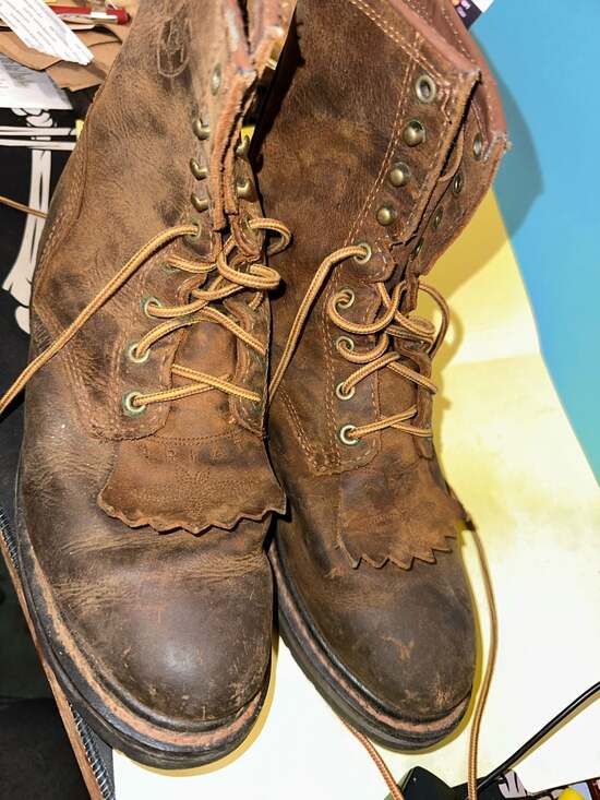 Ariat Boots: Men's 10002418 Cascade Brown 8-Inch Slip-Res